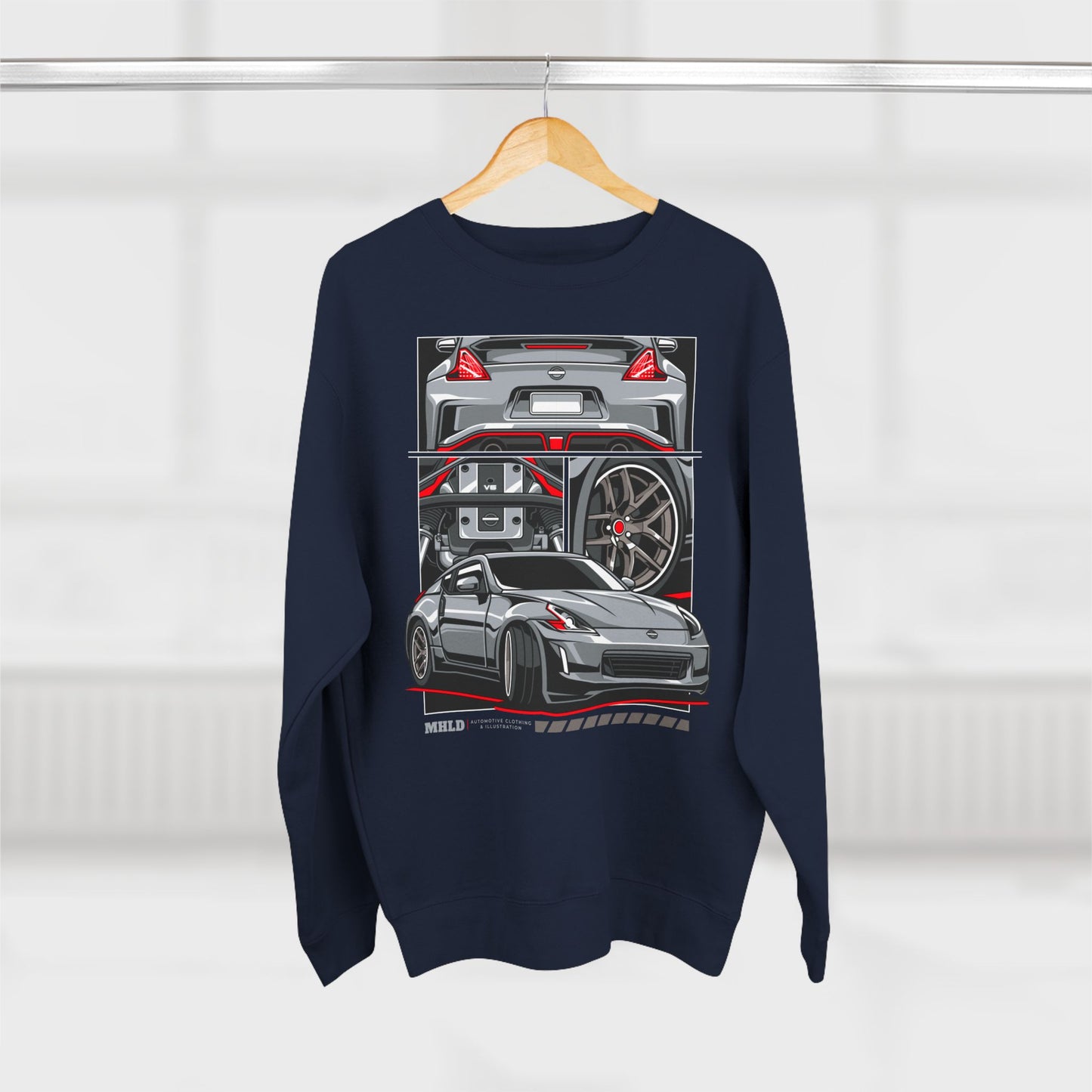 Nissan Fairlady 370Z Car Crewneck Sweatshirt