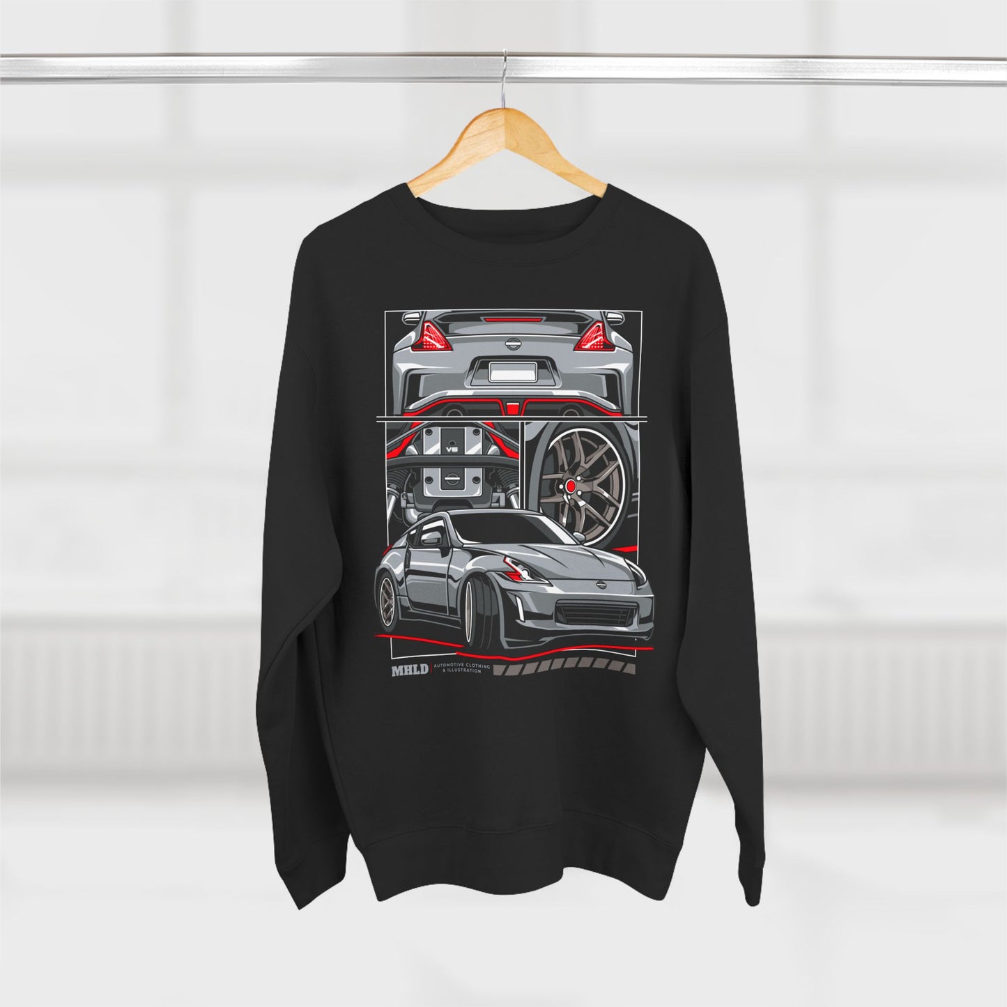 Nissan Fairlady 370Z Car Crewneck Sweatshirt