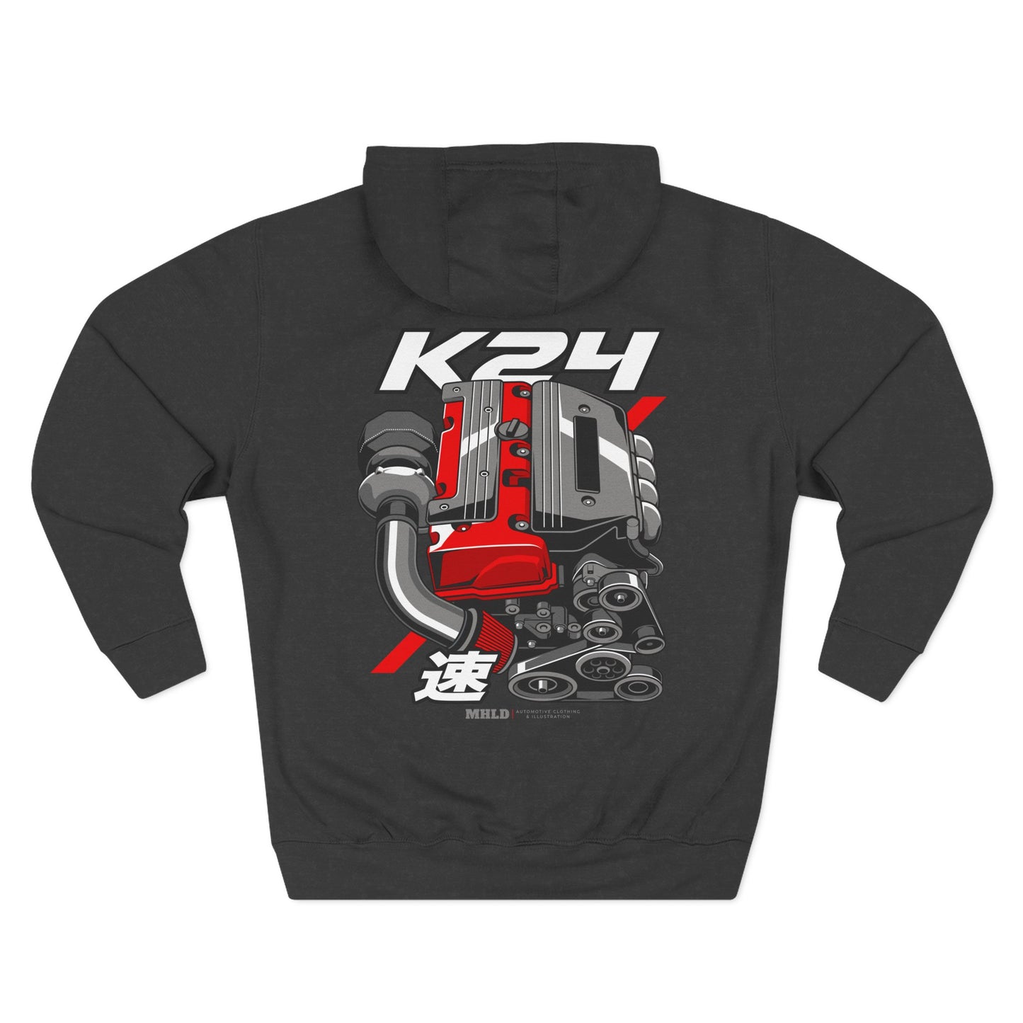 K24 Engine Unisex Fleece Hoodie