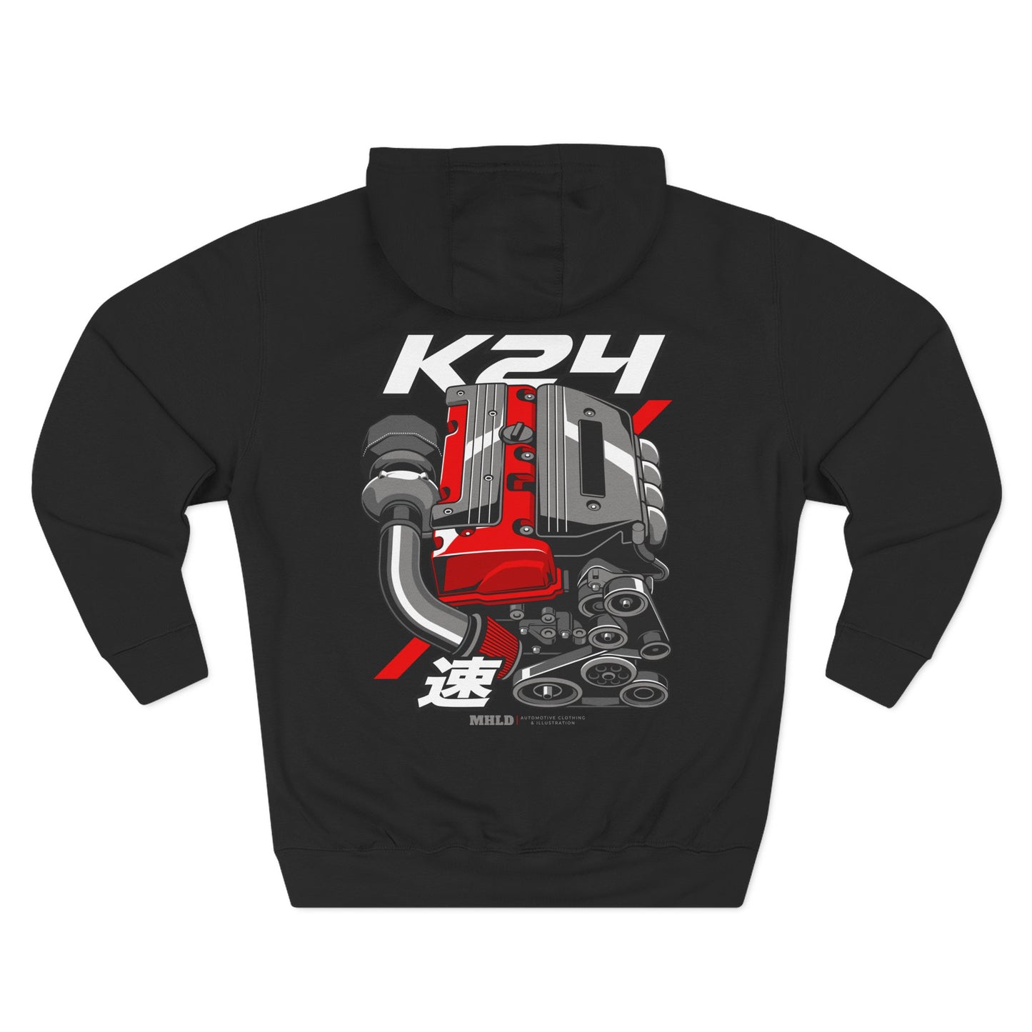 K24 Engine Unisex Fleece Hoodie