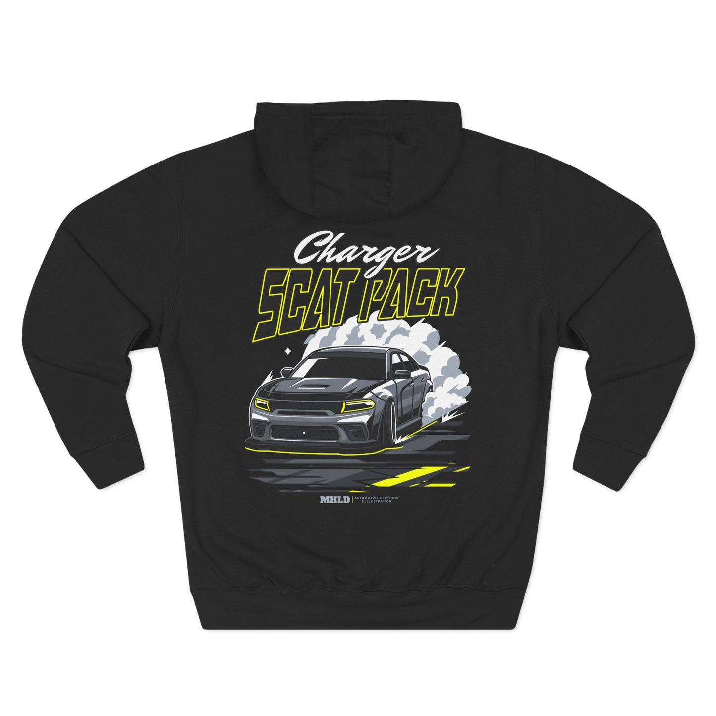 Dodge Charger Scat Pack Car Unisex Fleece Hoodie
