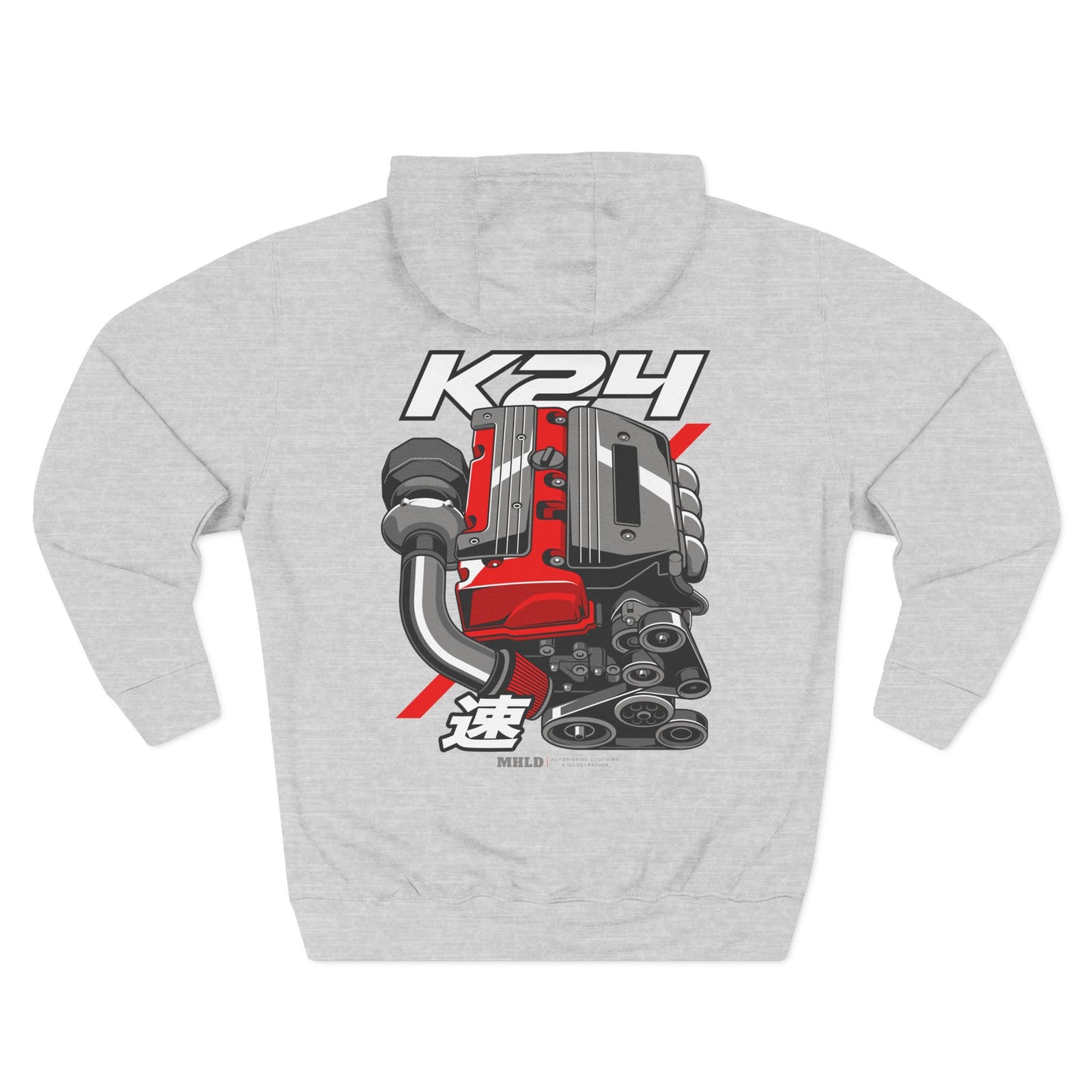K24 Engine Unisex Fleece Hoodie