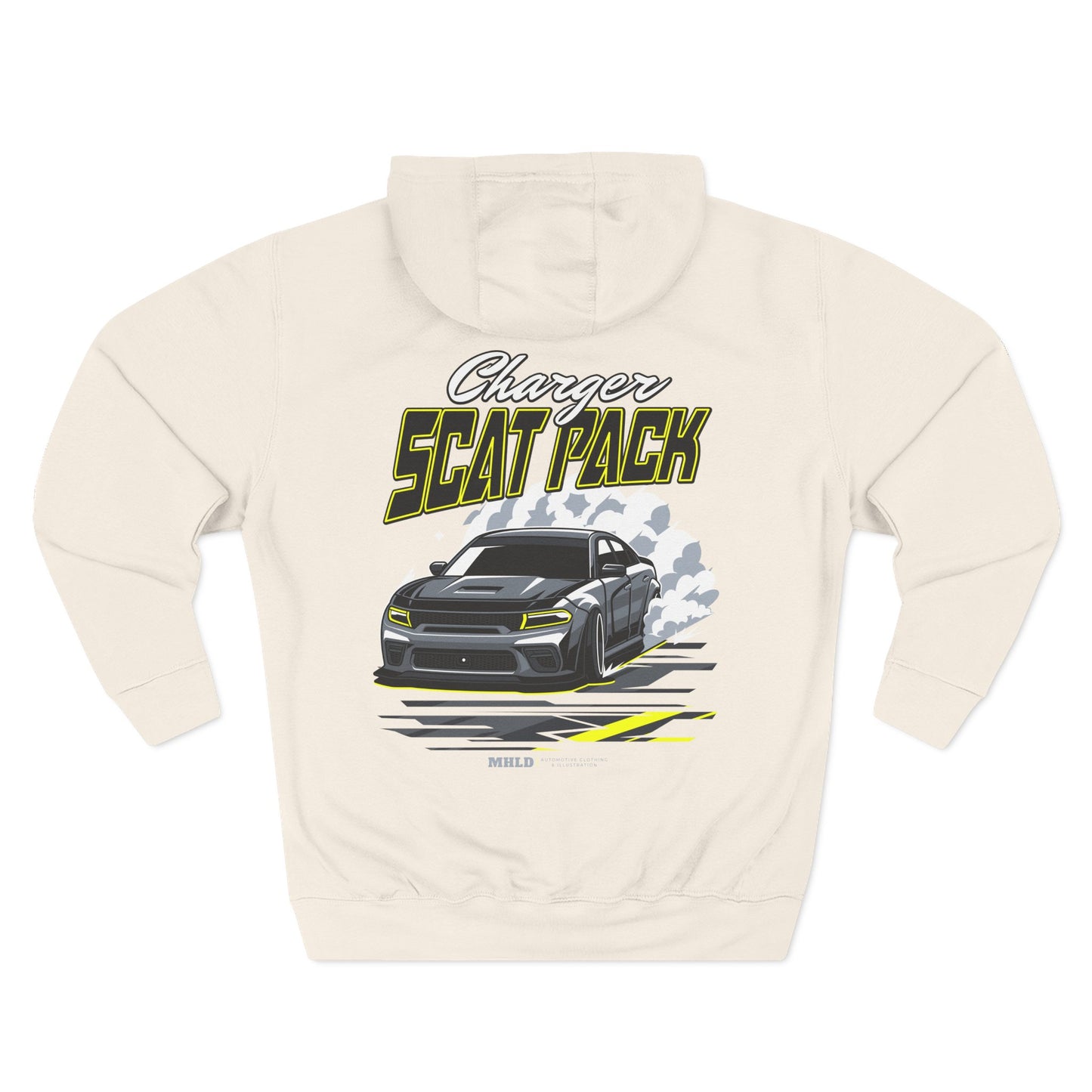 Dodge Charger Scat Pack Car Unisex Fleece Hoodie