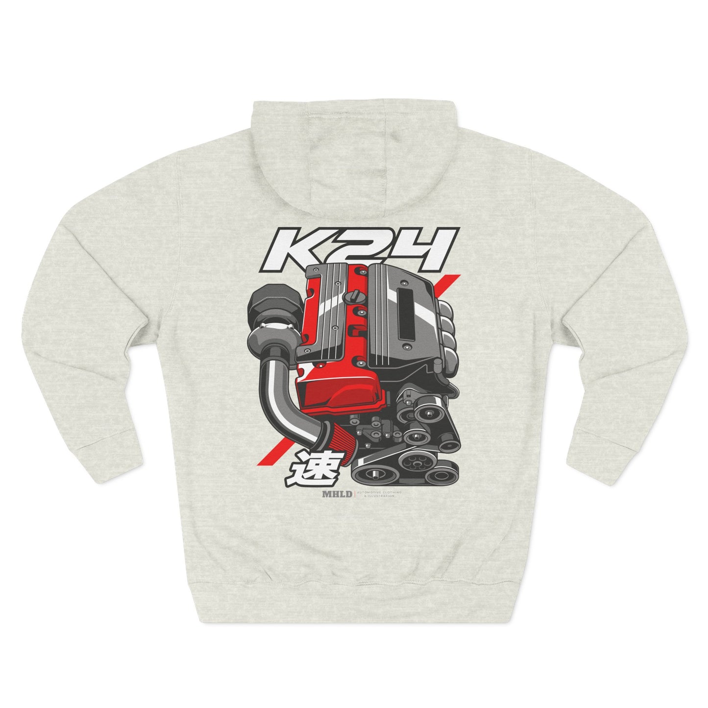 K24 Engine Unisex Fleece Hoodie