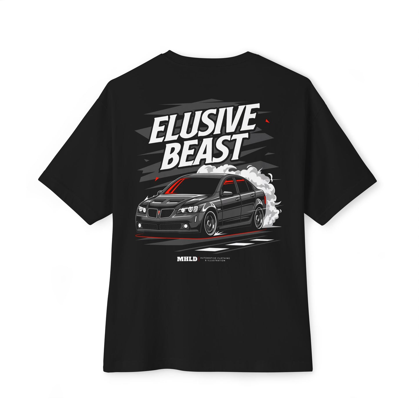 Pontiac GT G8 Car Unisex Two Sides Printed Boxy Tee