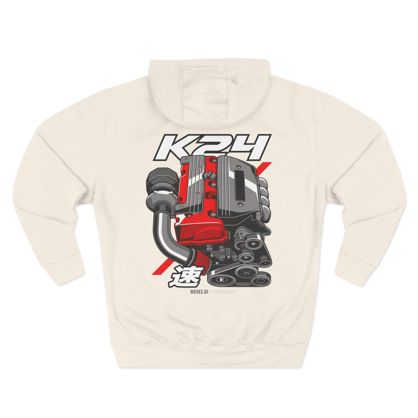 K24 Engine Unisex Fleece Hoodie