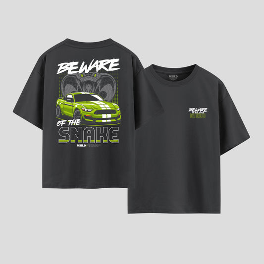 Ford Shelby GT500 Car Unisex Two Sides Printed Boxy Tee