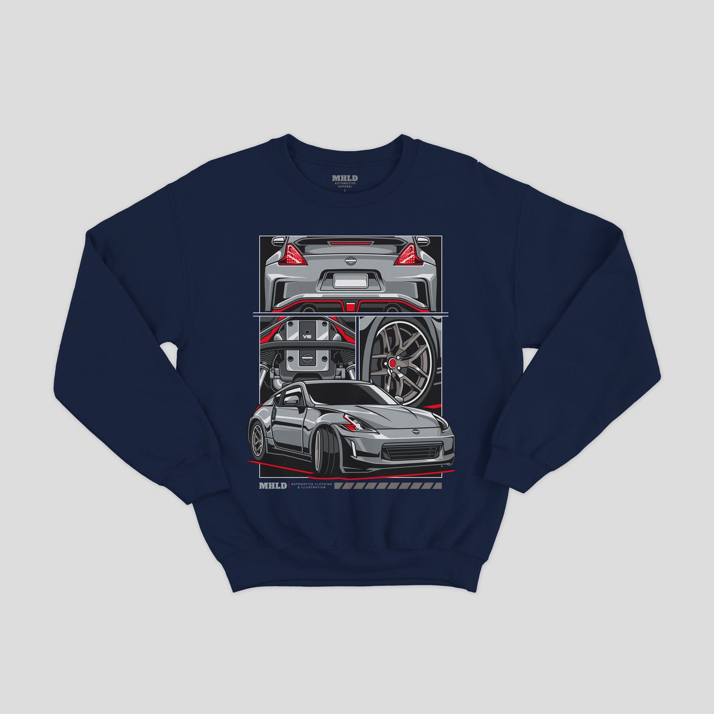 Nissan Fairlady 370Z Car Crewneck Sweatshirt