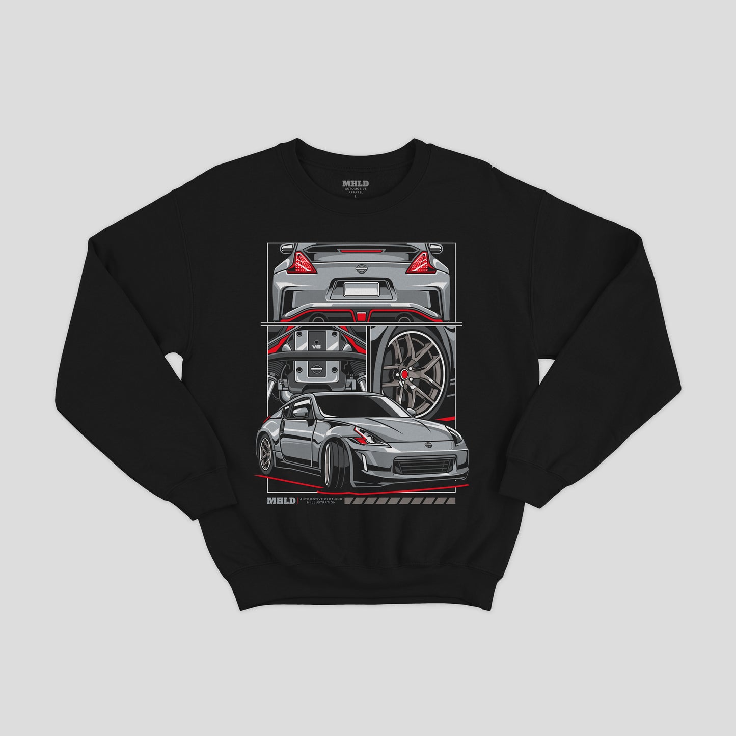 Nissan Fairlady 370Z Car Crewneck Sweatshirt