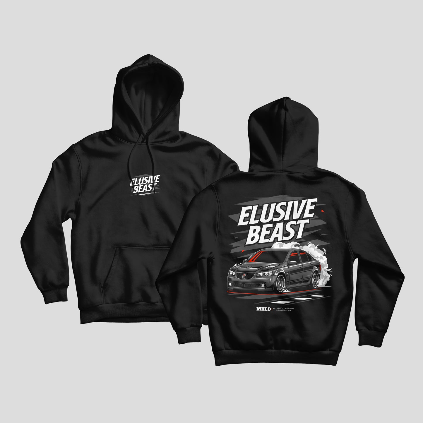 Pontiac GT G8 Car Unisex Fleece Hoodie