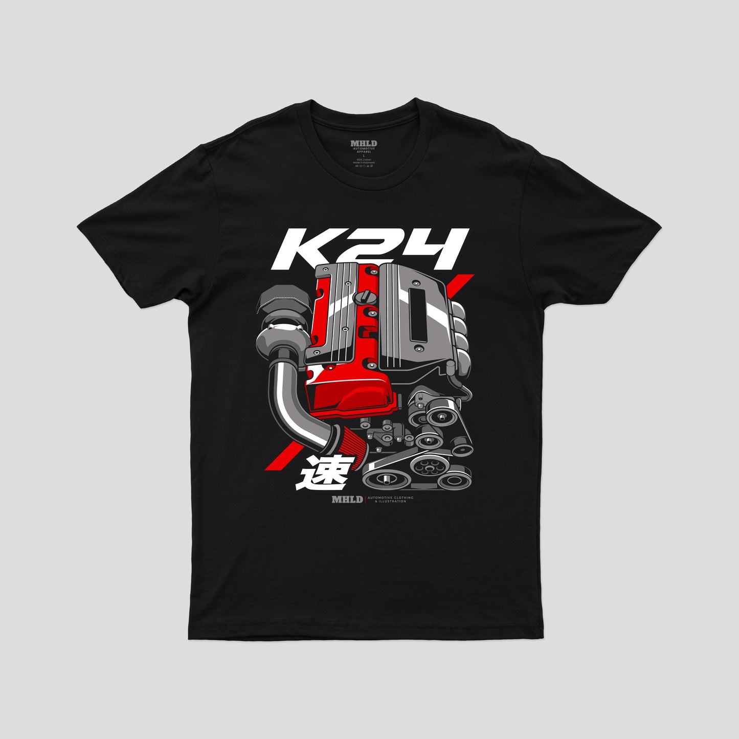 K24 Turbo Engine Unisex Graphic T-Shirt