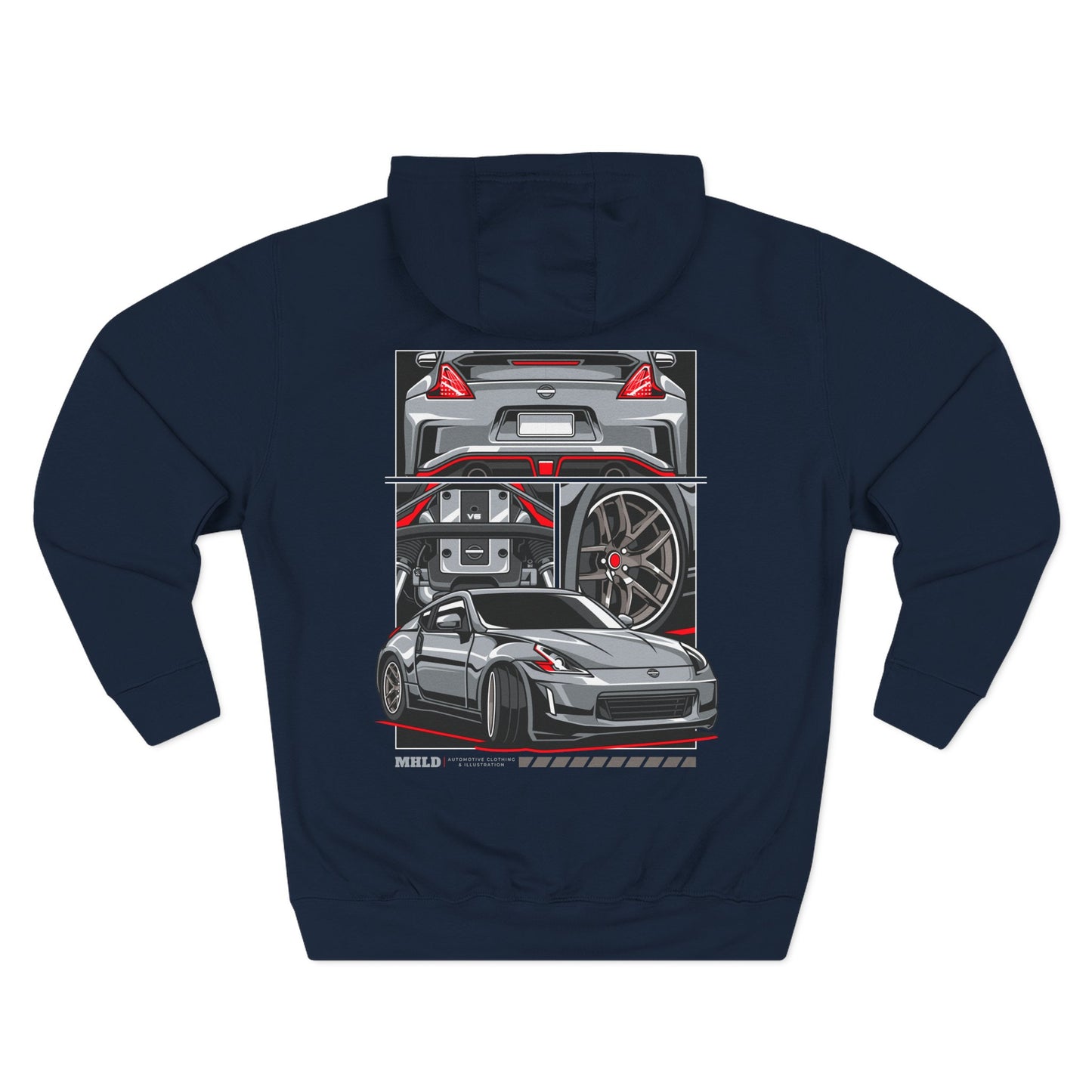 Nissan Fairlady 370Z Car Unisex Fleece Hoodie