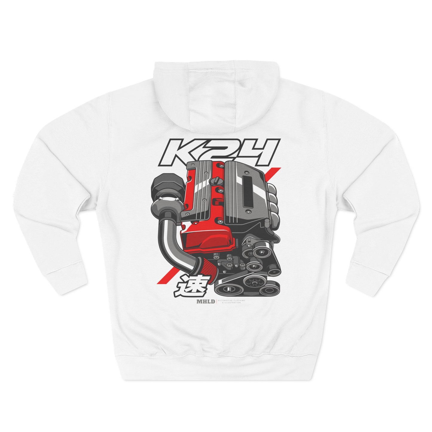 K24 Engine Unisex Fleece Hoodie