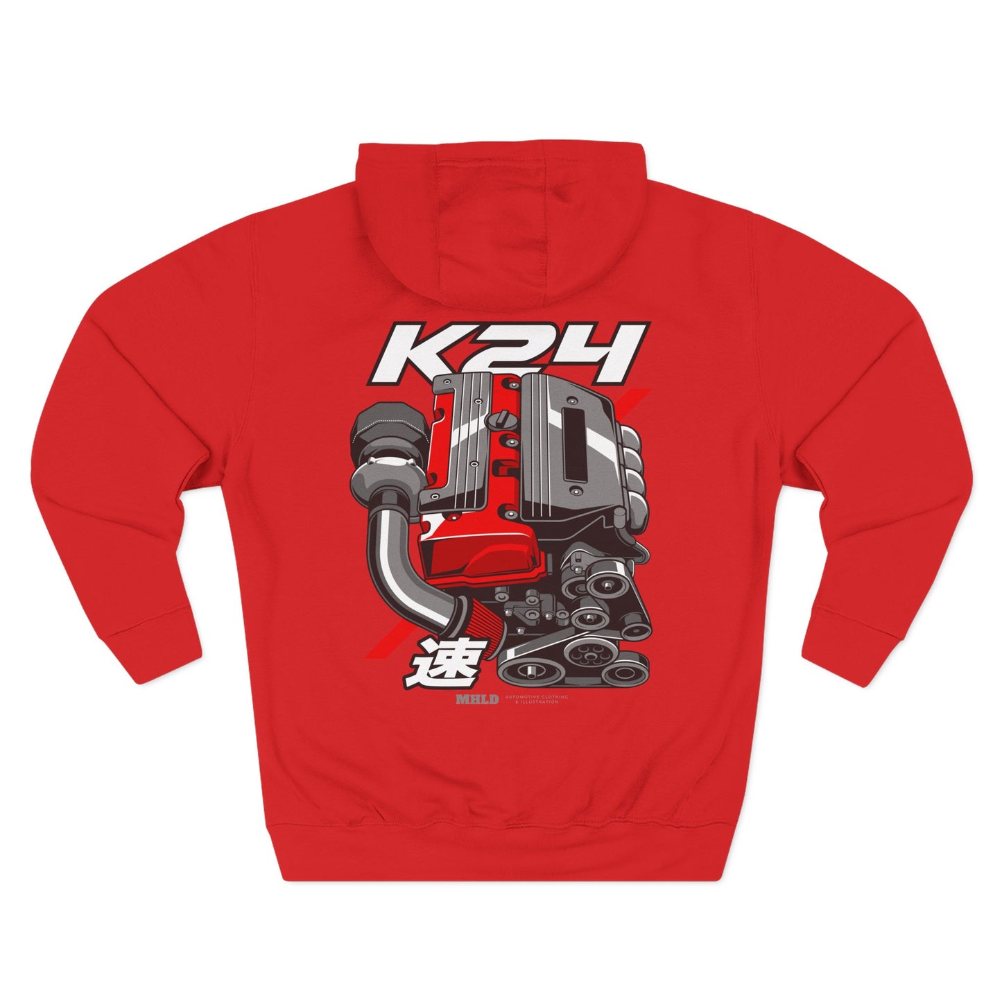 K24 Engine Unisex Fleece Hoodie