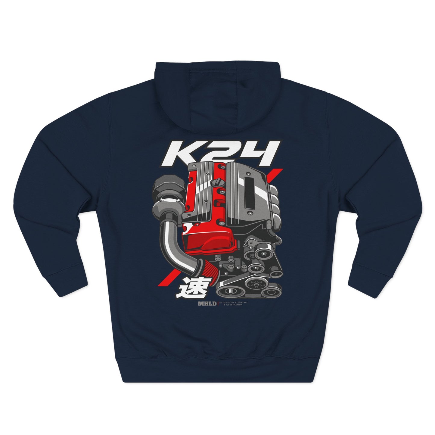 K24 Engine Unisex Fleece Hoodie